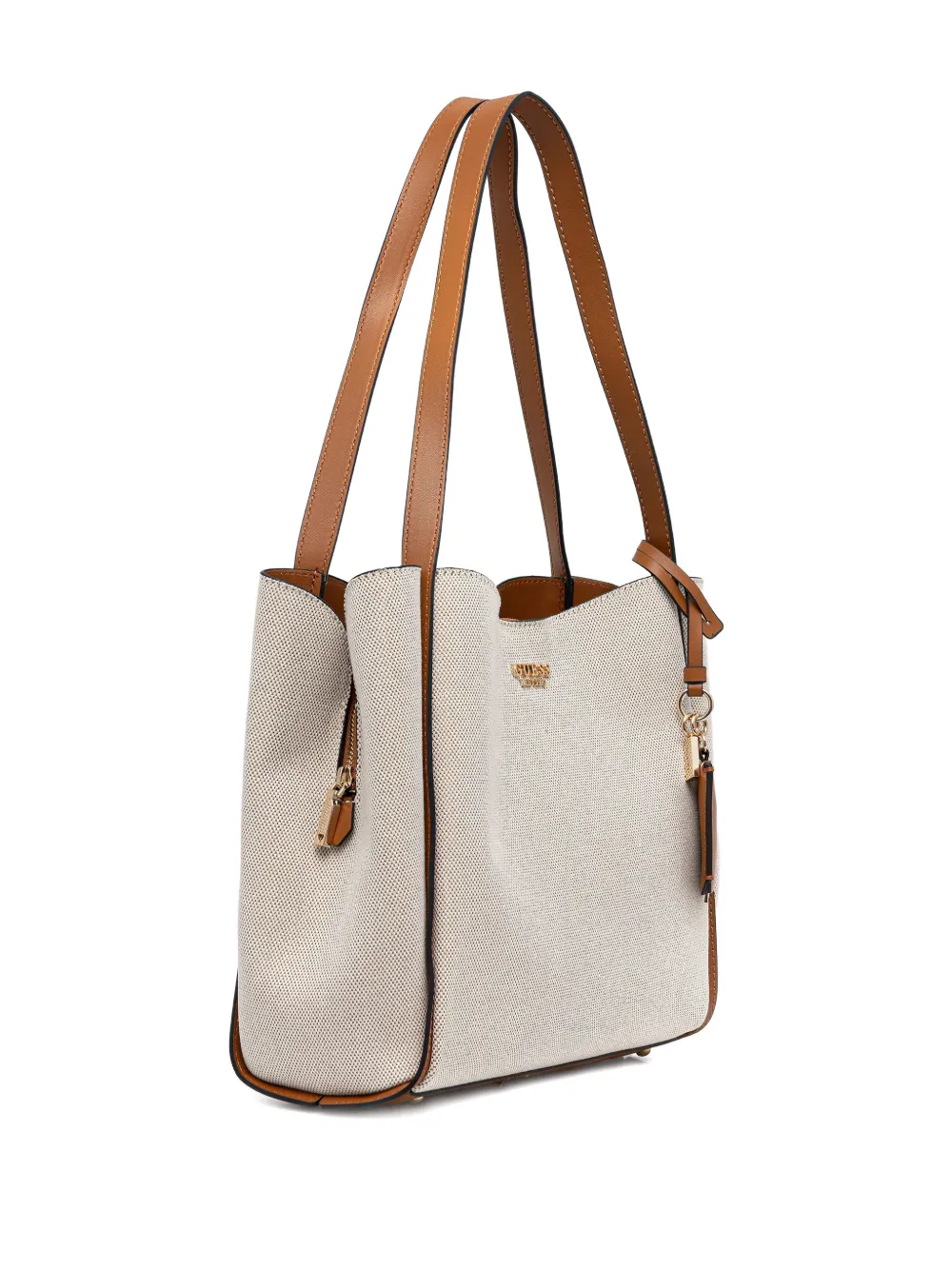 GUESS USA Shopper met logo - Beige