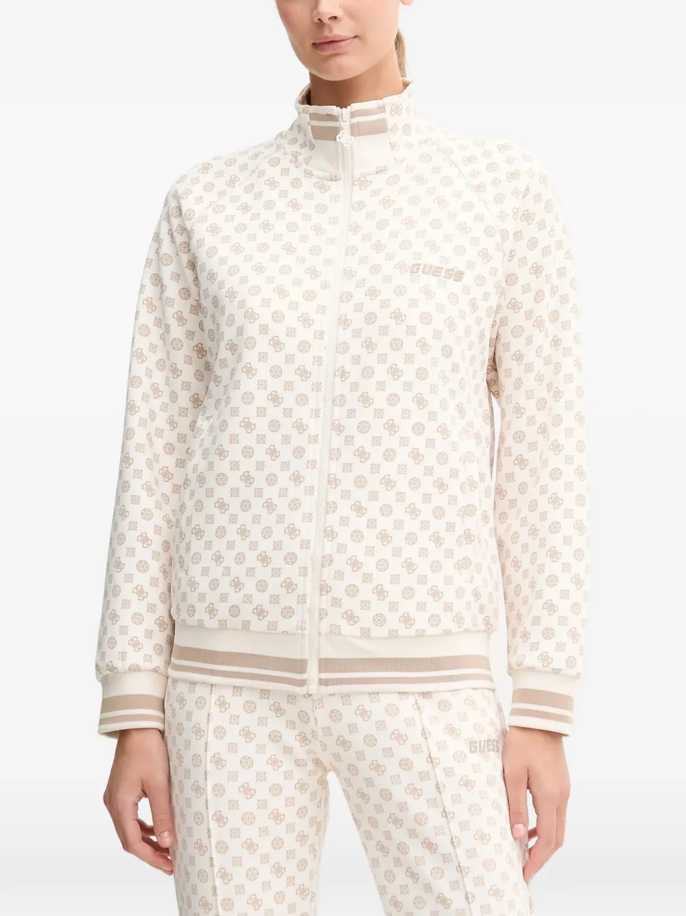GUESS USA chamarra con cierre y monograma | neutro | Image 1