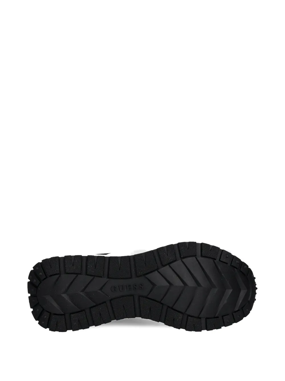 Guess Usa 75mm Logo-print Sneakers In Black