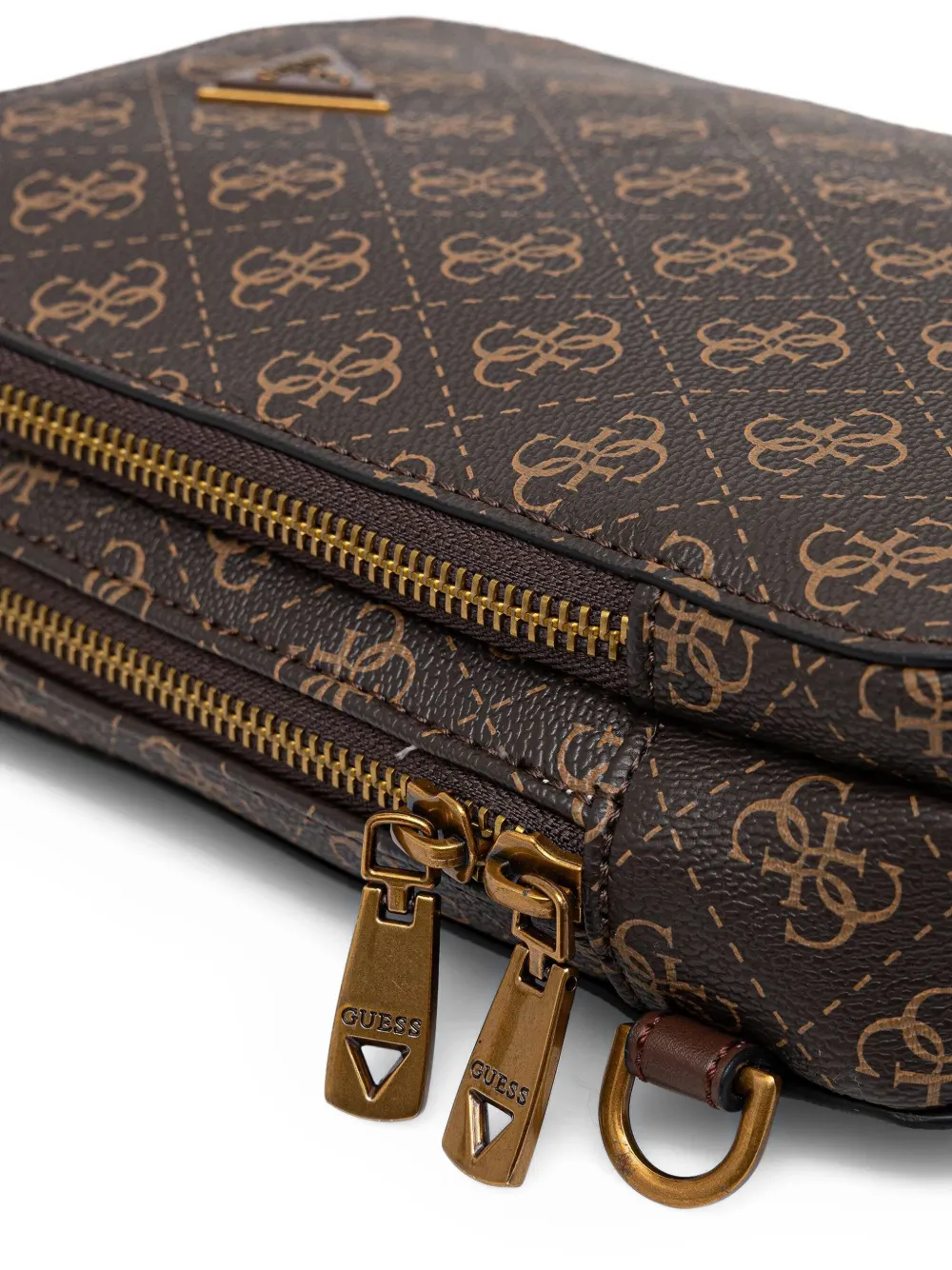 GUESS USA Heuptas met logoplakkaat Bruin