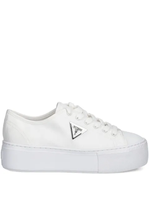 GUESS USA tenis con logo y plataforma