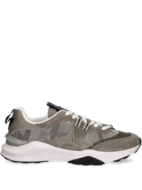 GUESS USA camouflage panelled sneakers