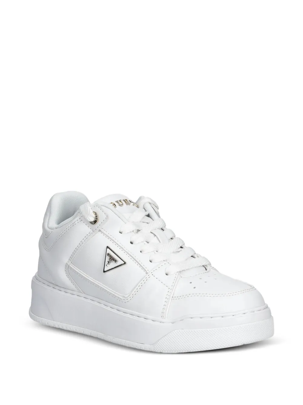 GUESS USA logo-detail sneakers - Wit