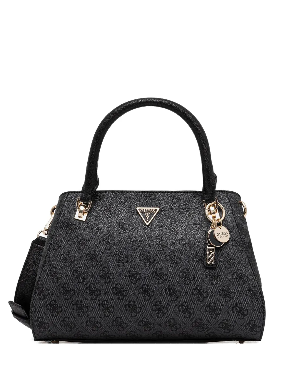 GUESS USA Borsa a tracolla con monogramma - Nero