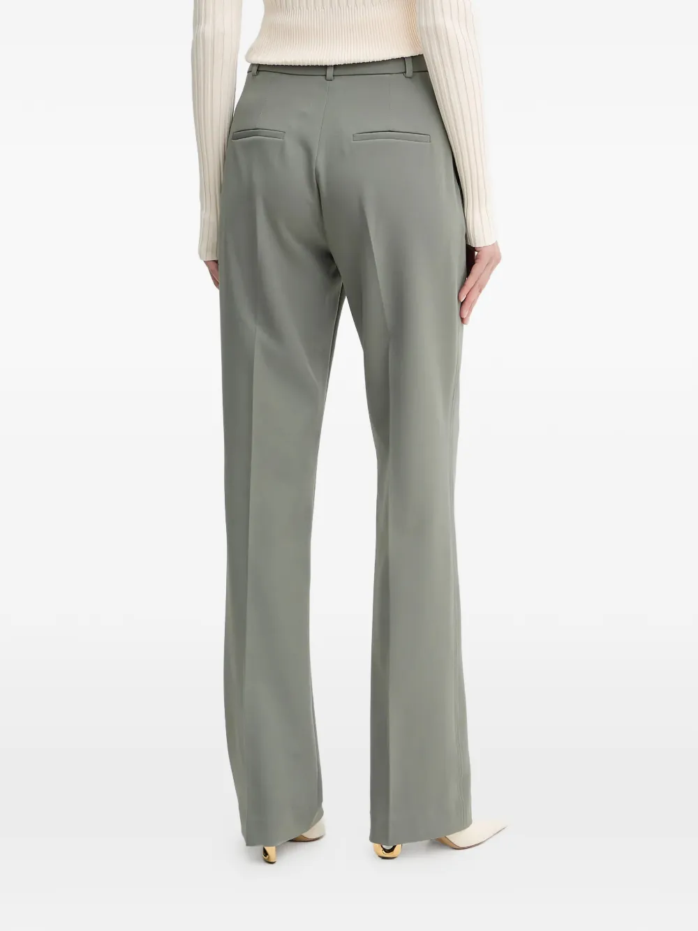Guess Usa Button Trousers In Gray