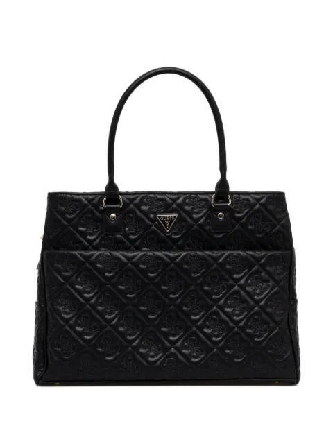 GUESS USA quilted embossed tote bag