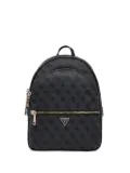 GUESS USA logo-pattern backpack - Black