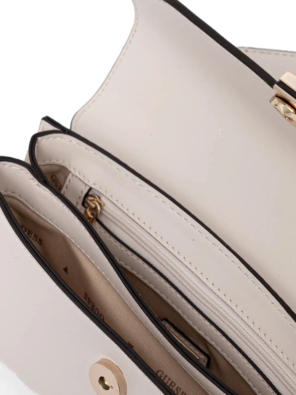 Guess Usa Logo-detail Tote Bag In Neutral