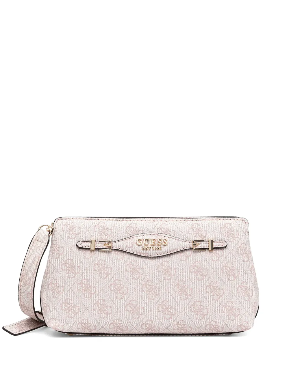 GUESS USA Crossbodytas met logoplakkaat Roze