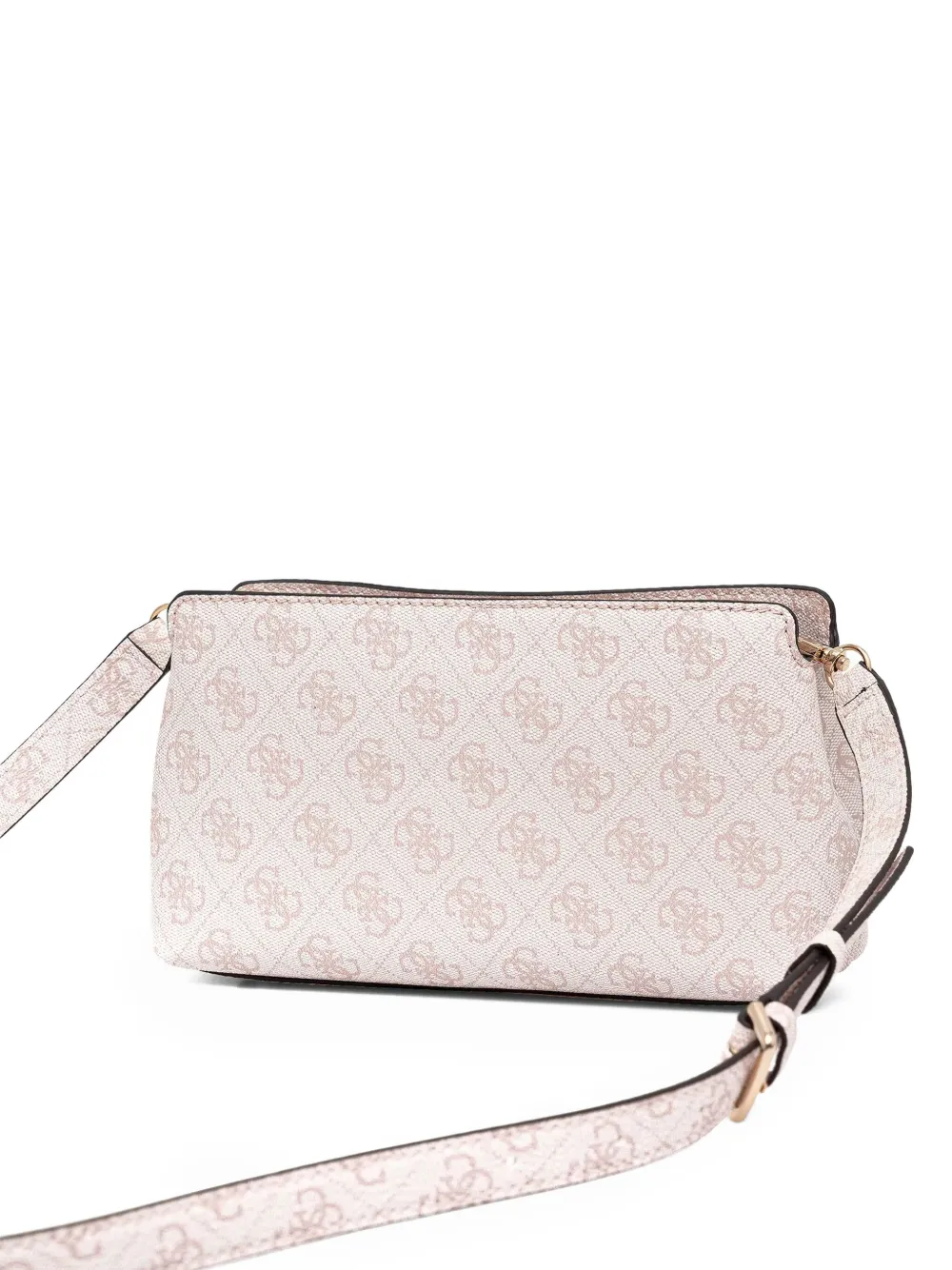 GUESS USA Crossbodytas met logoplakkaat Roze
