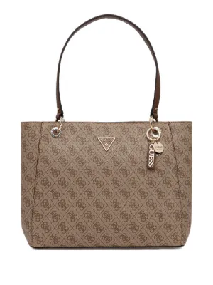 GUESS Borsa a spalla 'ECO ERICA ELITE TOTE' in Marrone Chiaro, Marrone Scuro | ABOUT YOU
