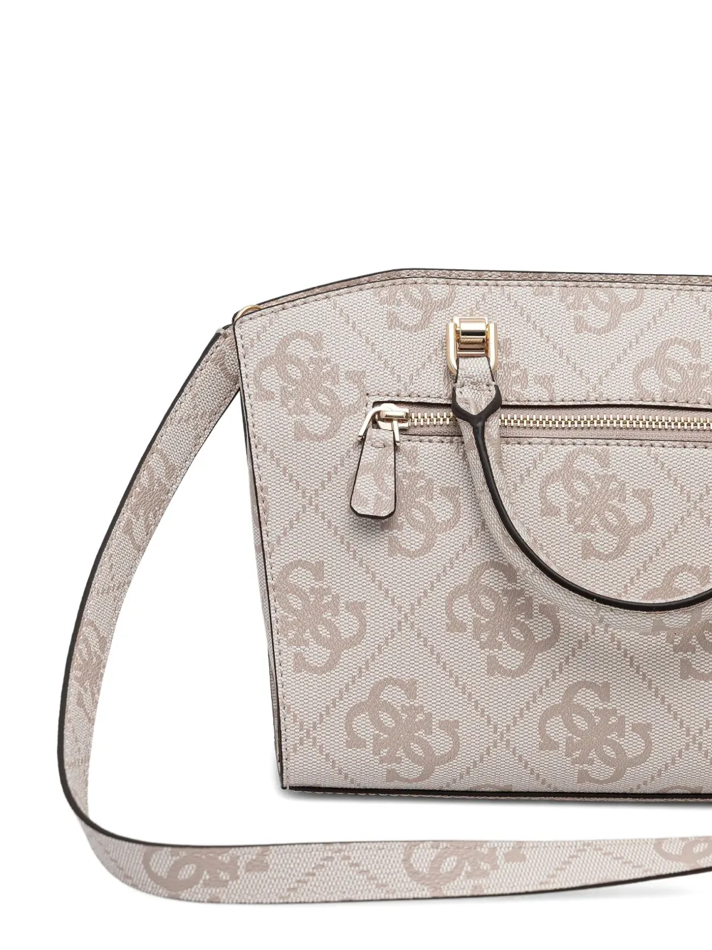 Guess Usa Queensland 4g Tote Bag In Neutral