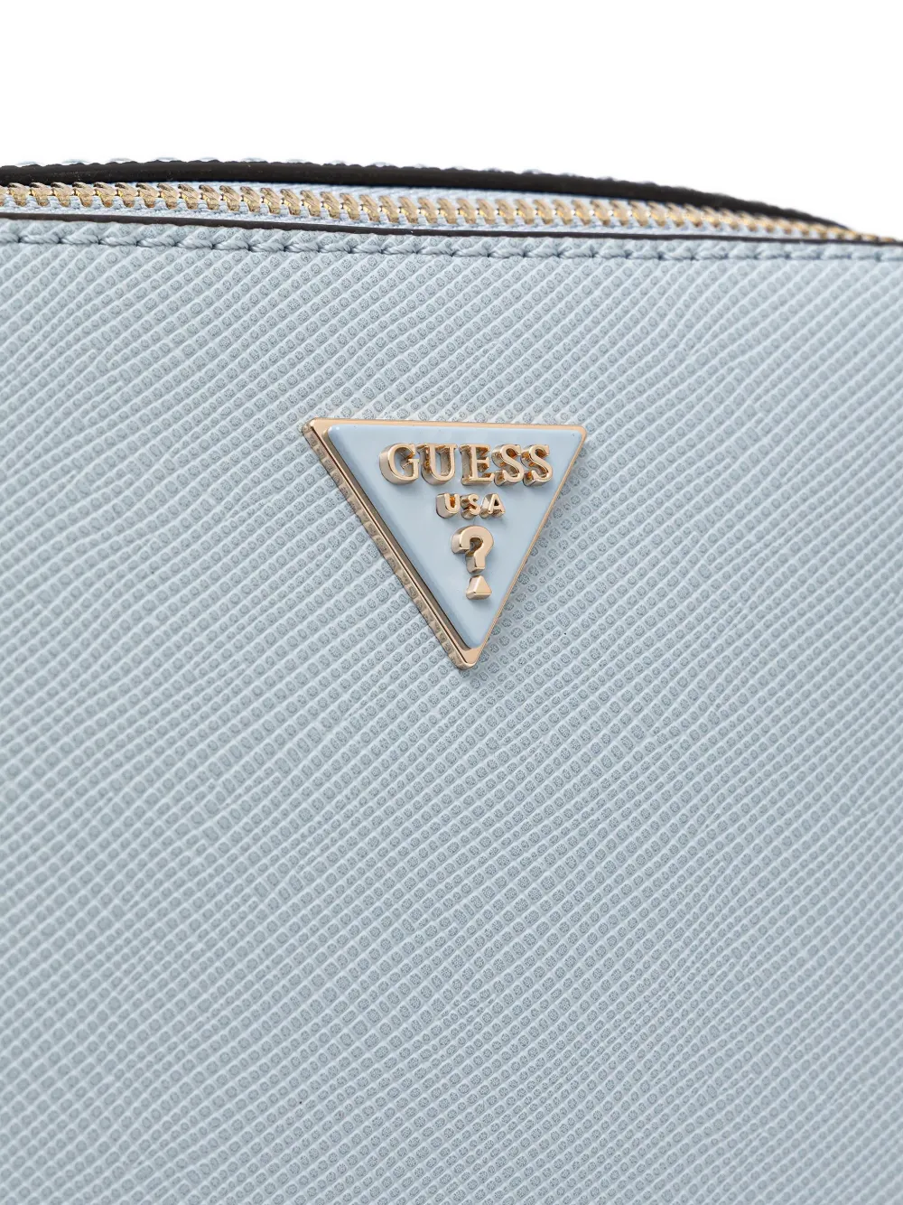 Guess Usa Mini Noelle Logo Cross Body Bag In Blue