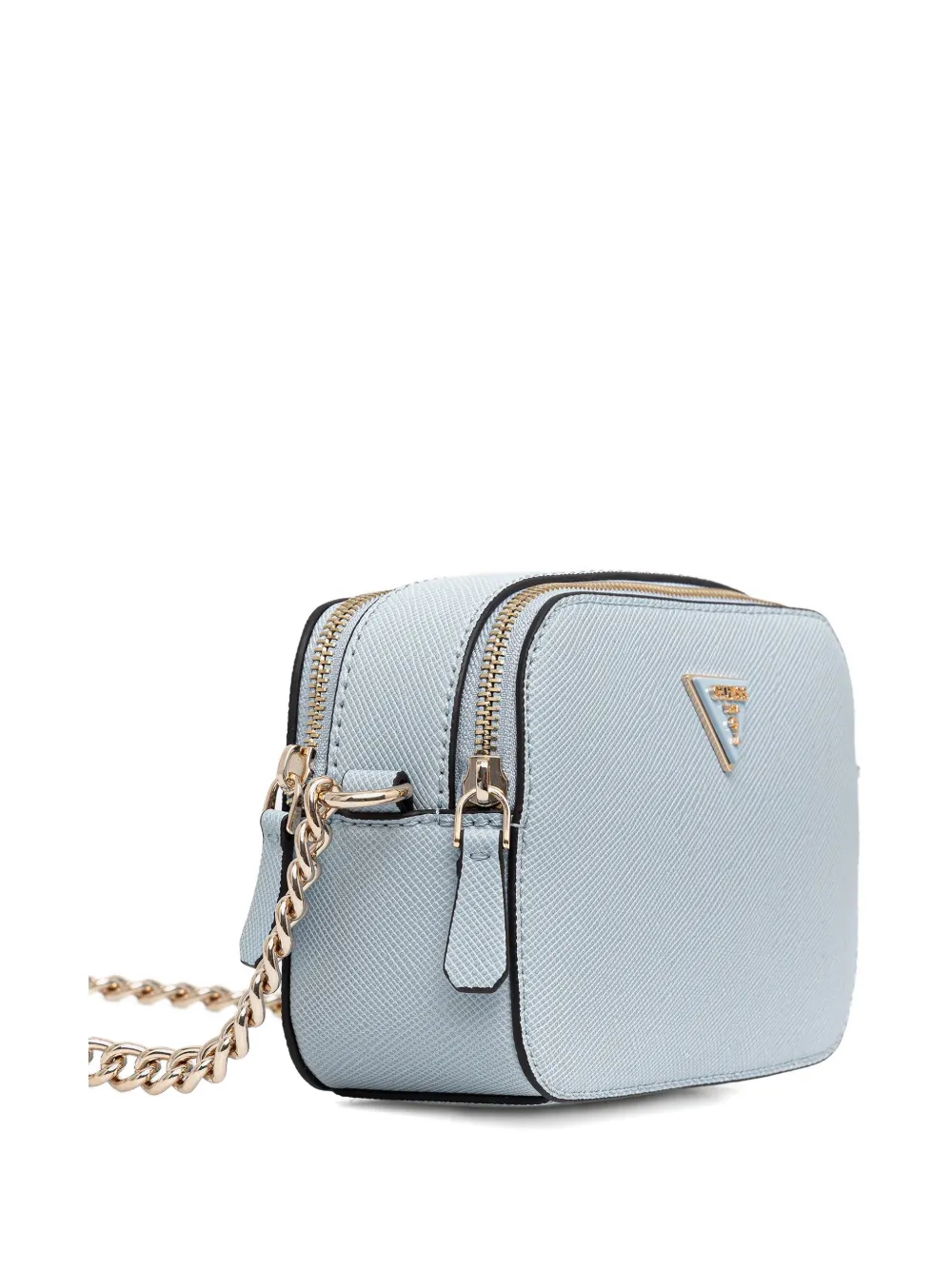 Guess Usa Mini Noelle Logo Cross Body Bag In Blue