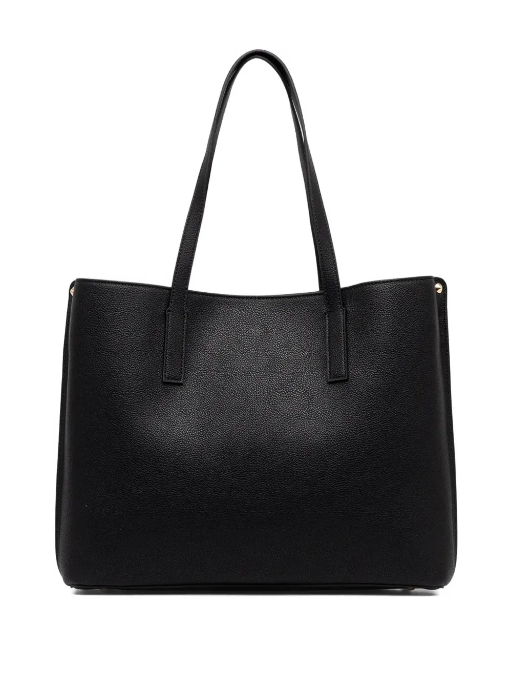 Guess Usa Logo Charm Tote Bag In Black