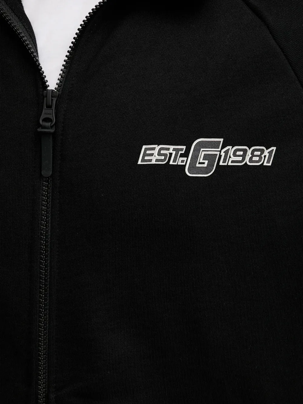 GUESS USA Sweater met logo Zwart