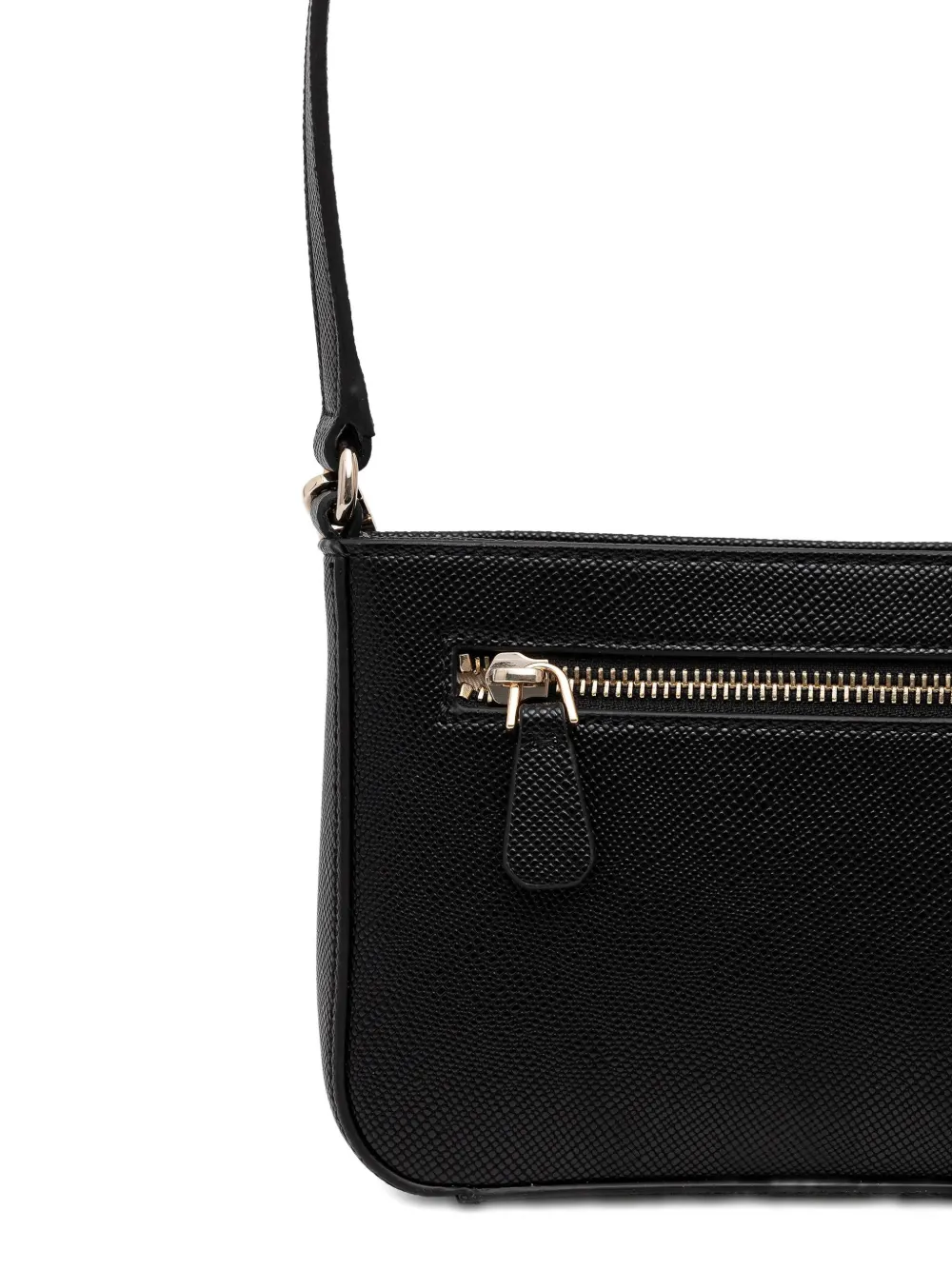 Guess Usa Noelle Chain-detail Shoulder Bag In Black