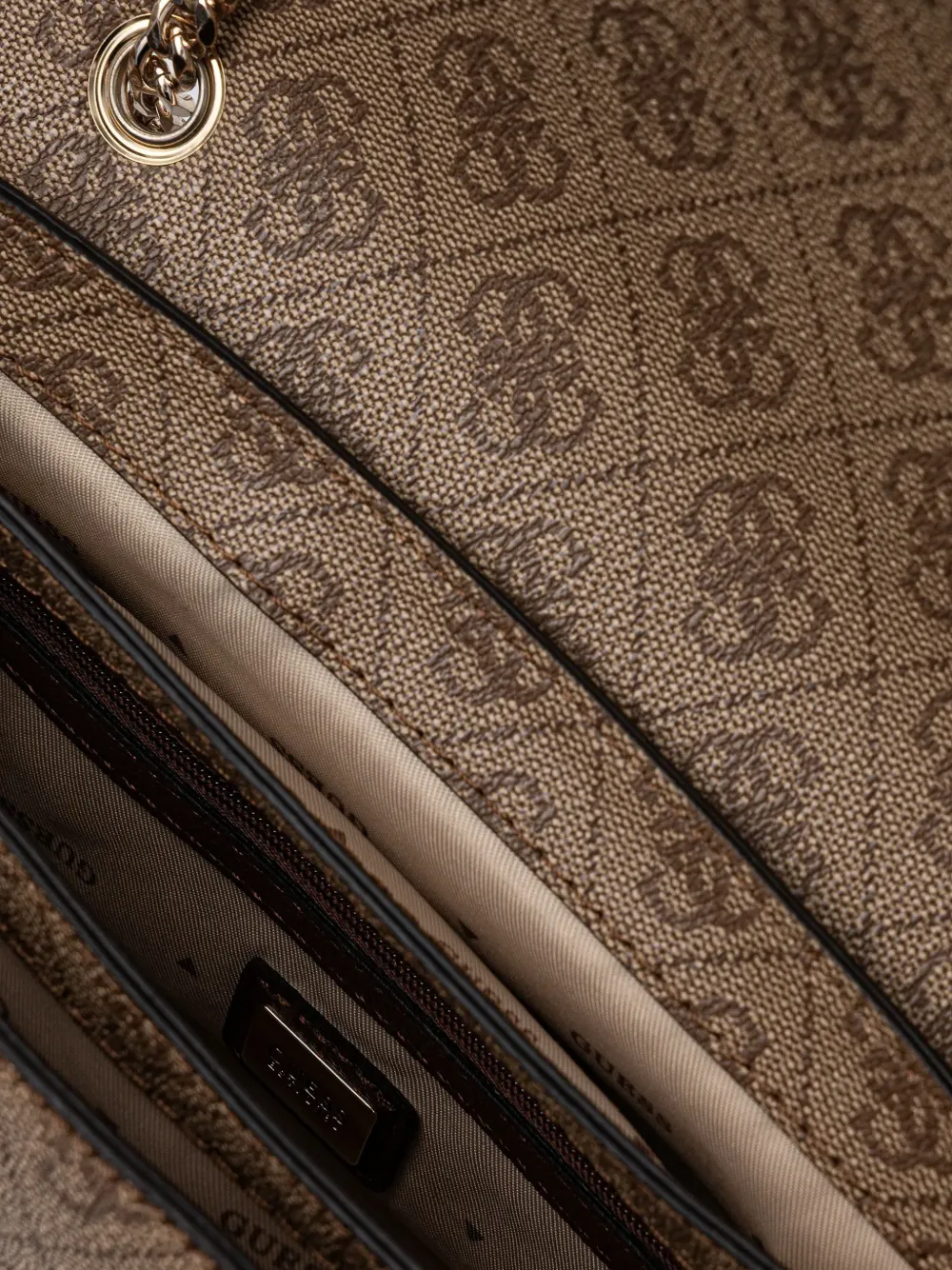 Monogram Chain Satchel