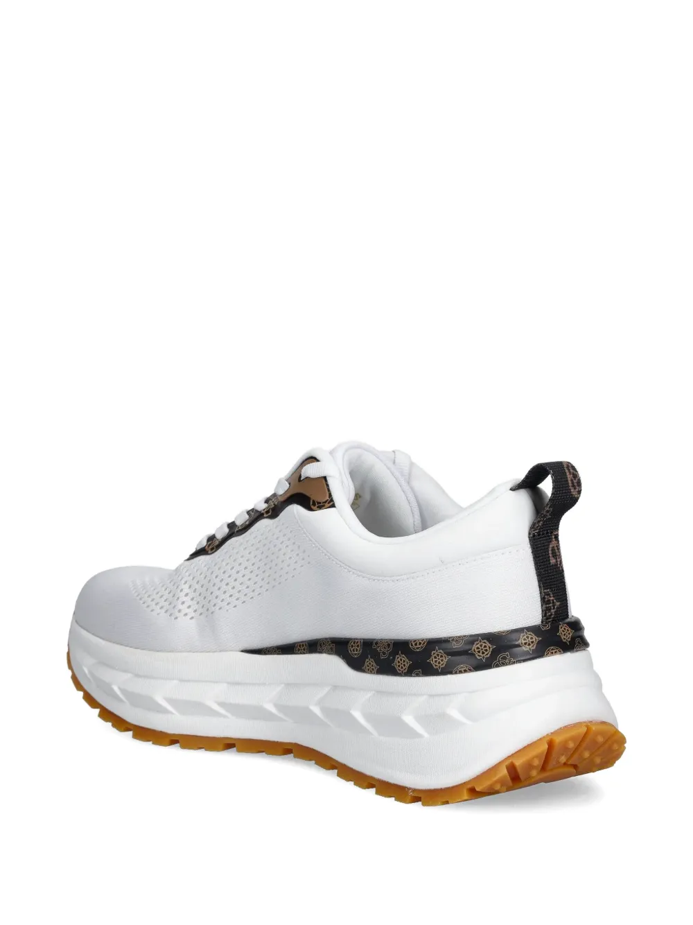 GUESS USA logo-detail mesh sneakers White