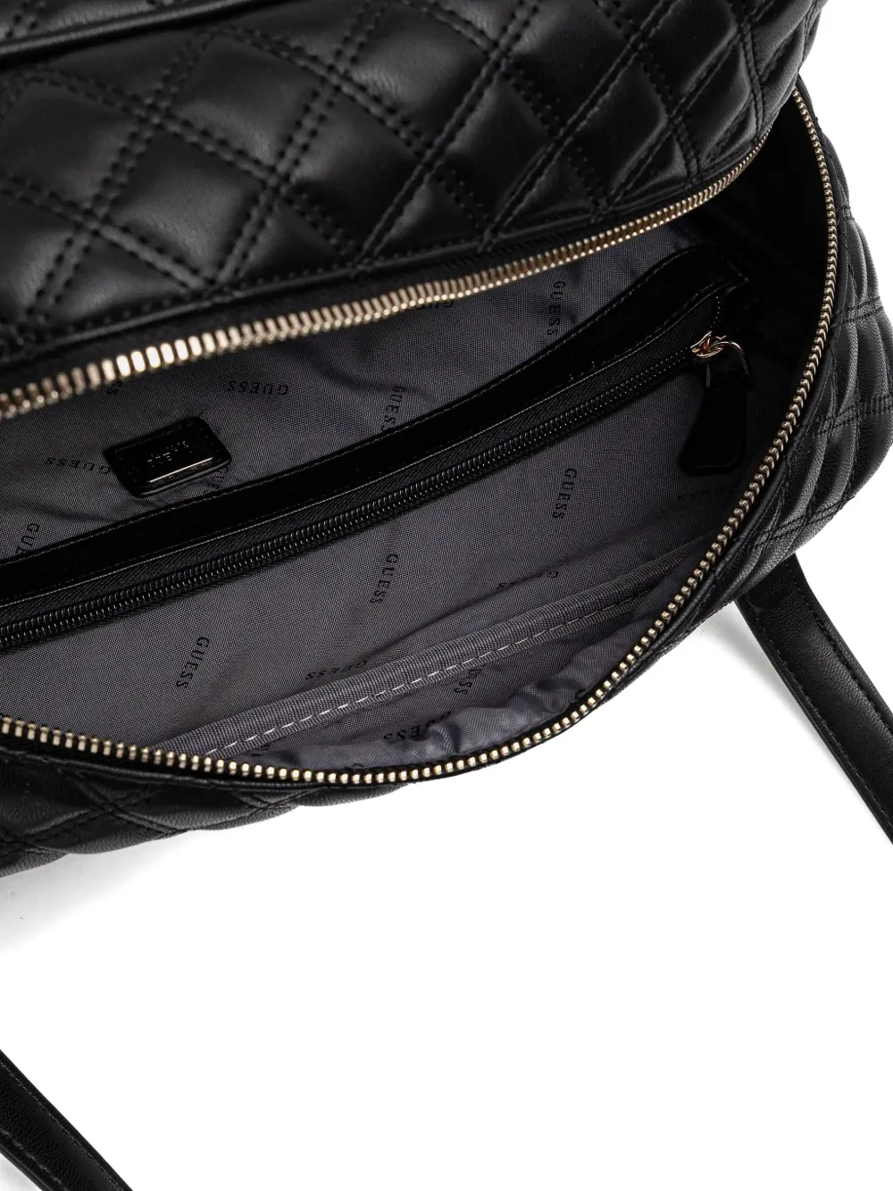 Guess Usa Giully Tote Bag In Black