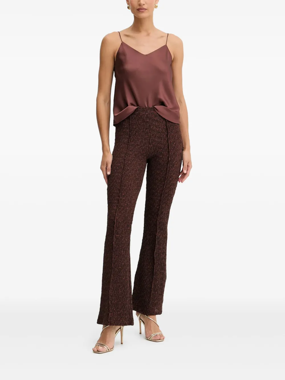 GUESS USA textured trousers | Flared & Bell-Bottom Pants | Image 2