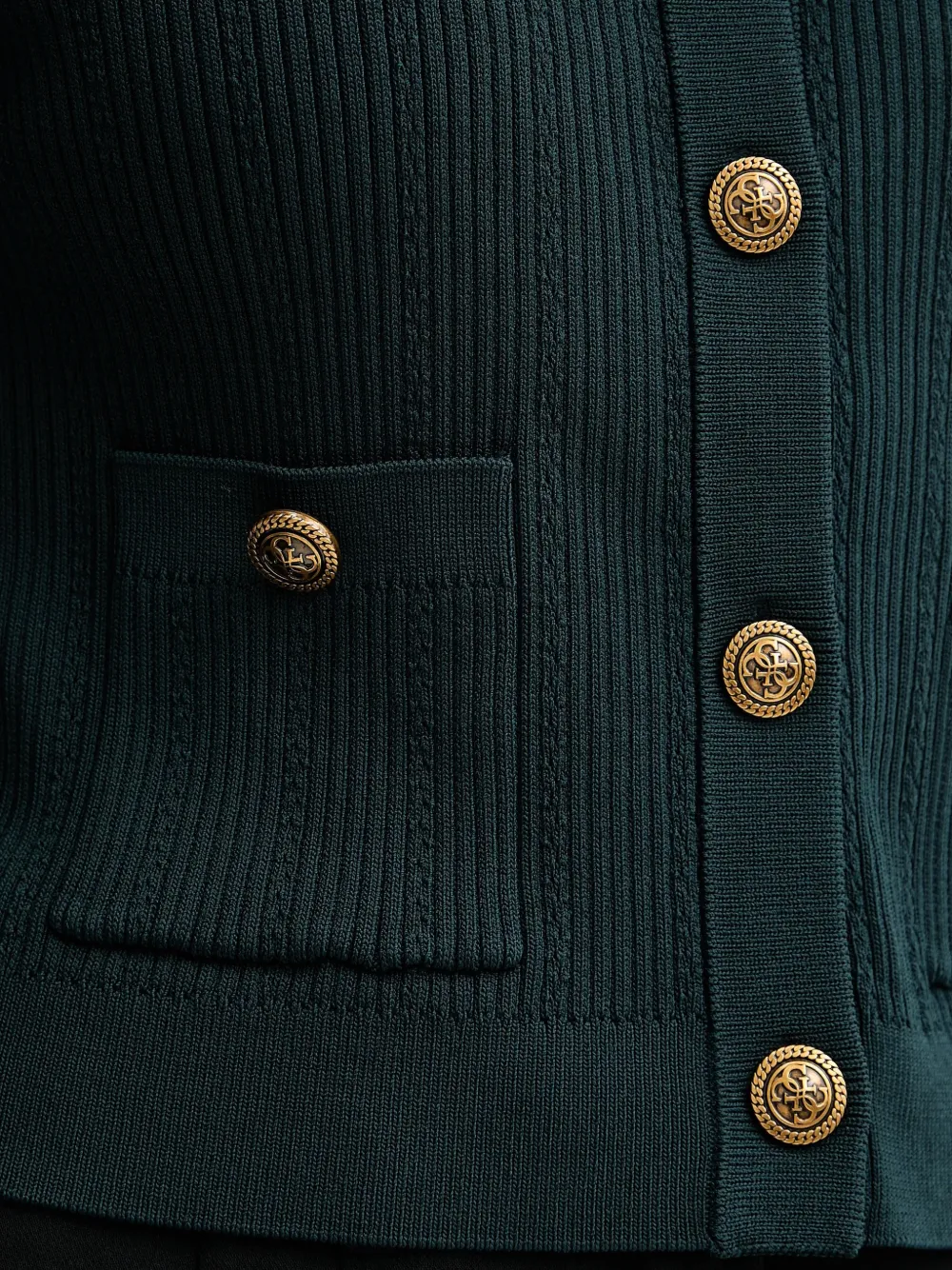 Button Pocket Knitwear