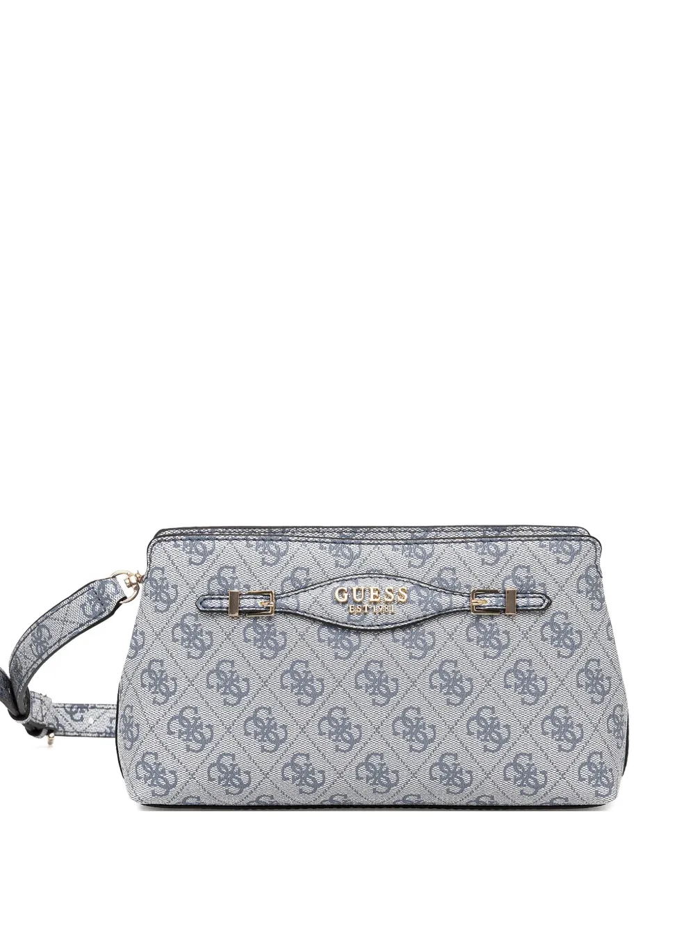 GUESS USA mini Katya 4G logo crossbody bag - Blu