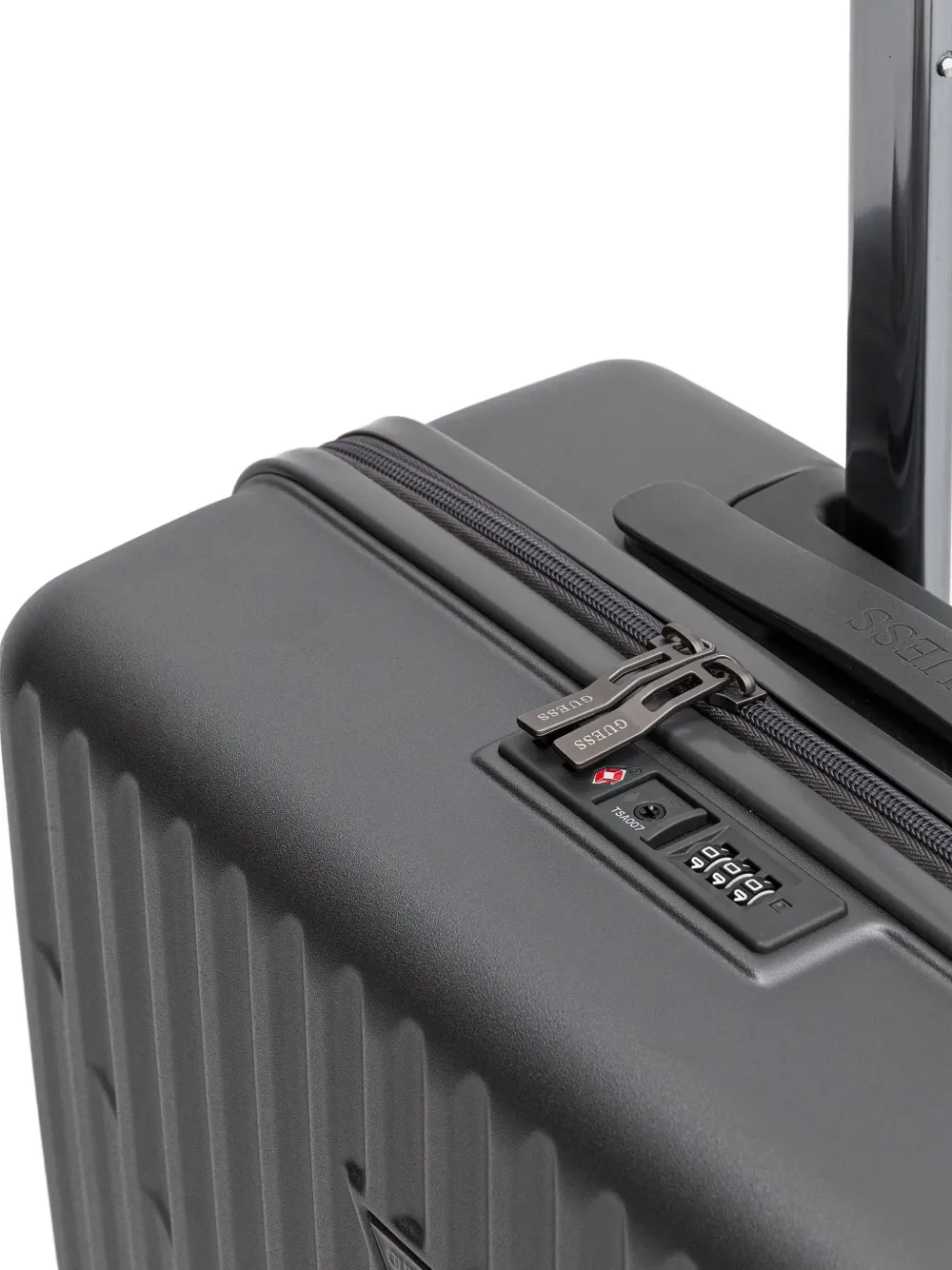GUESS USA Olbia reistas met logoplakkaat Grijs
