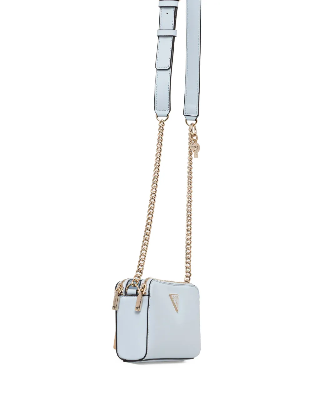 GUESS USA Crossbodytas met kettingdetail en rits Blauw