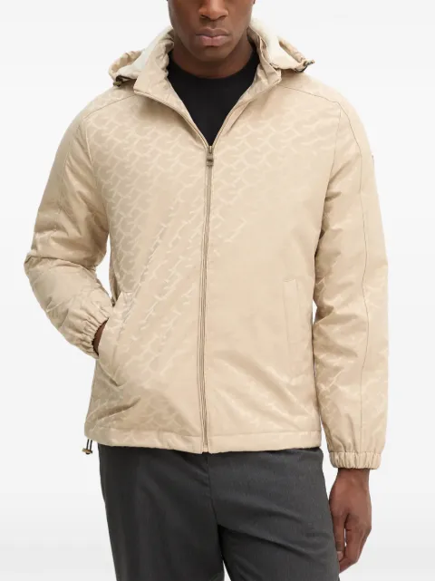 GUESS USA hooded patterned jacket