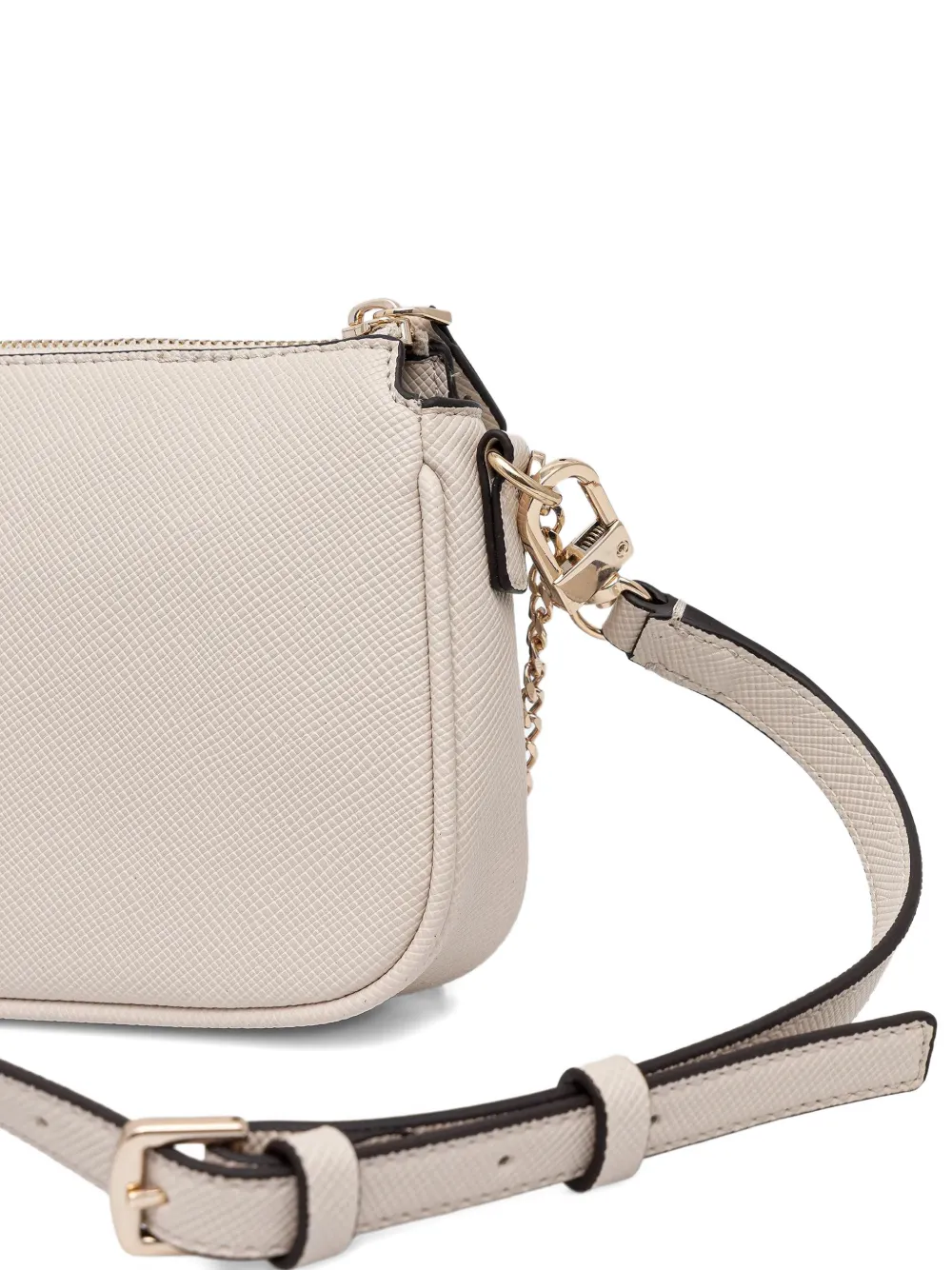 Guess Usa Mini Noelle Logo Cross Body Bag In Neutral
