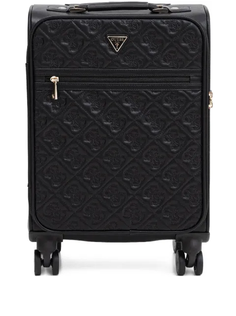 GUESS USA quilted embossed luggage