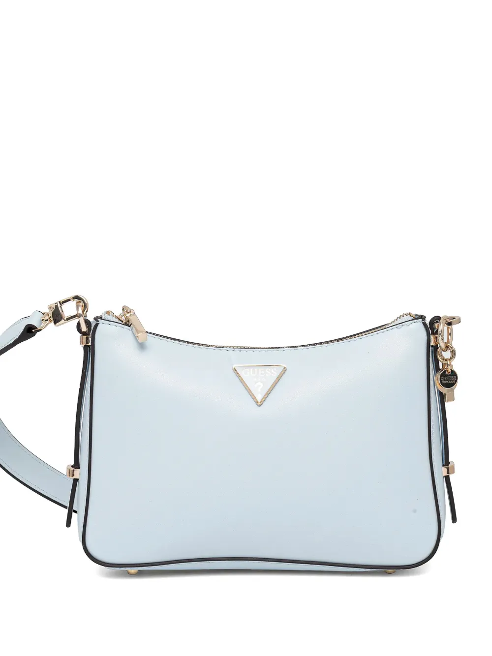 GUESS USA logo-plaque shoulder bag - Blu