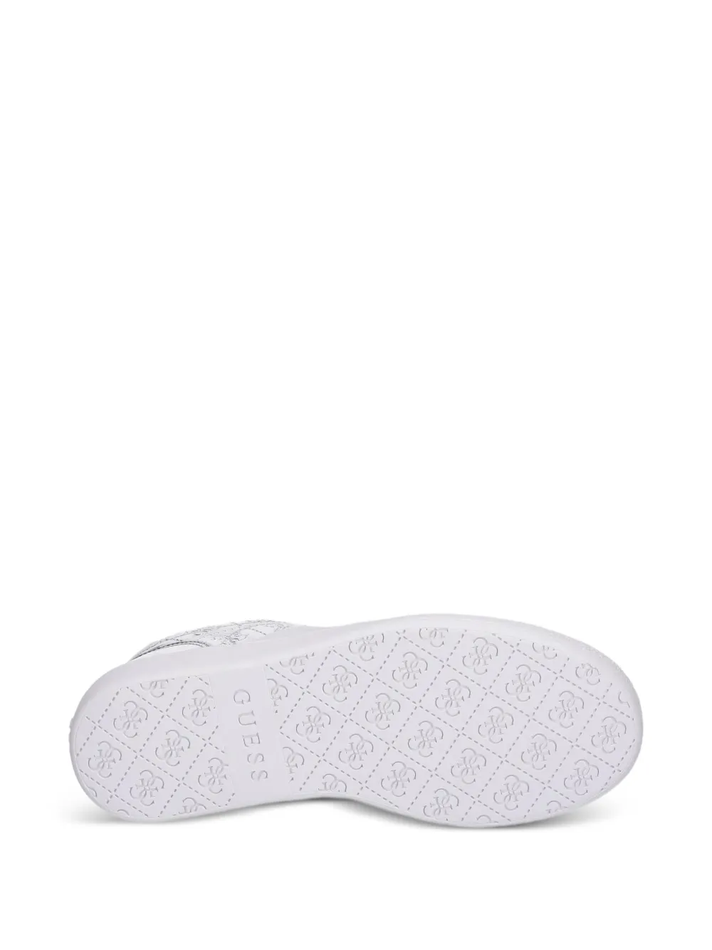 GUESS USA logo-embellished sneakers Silver