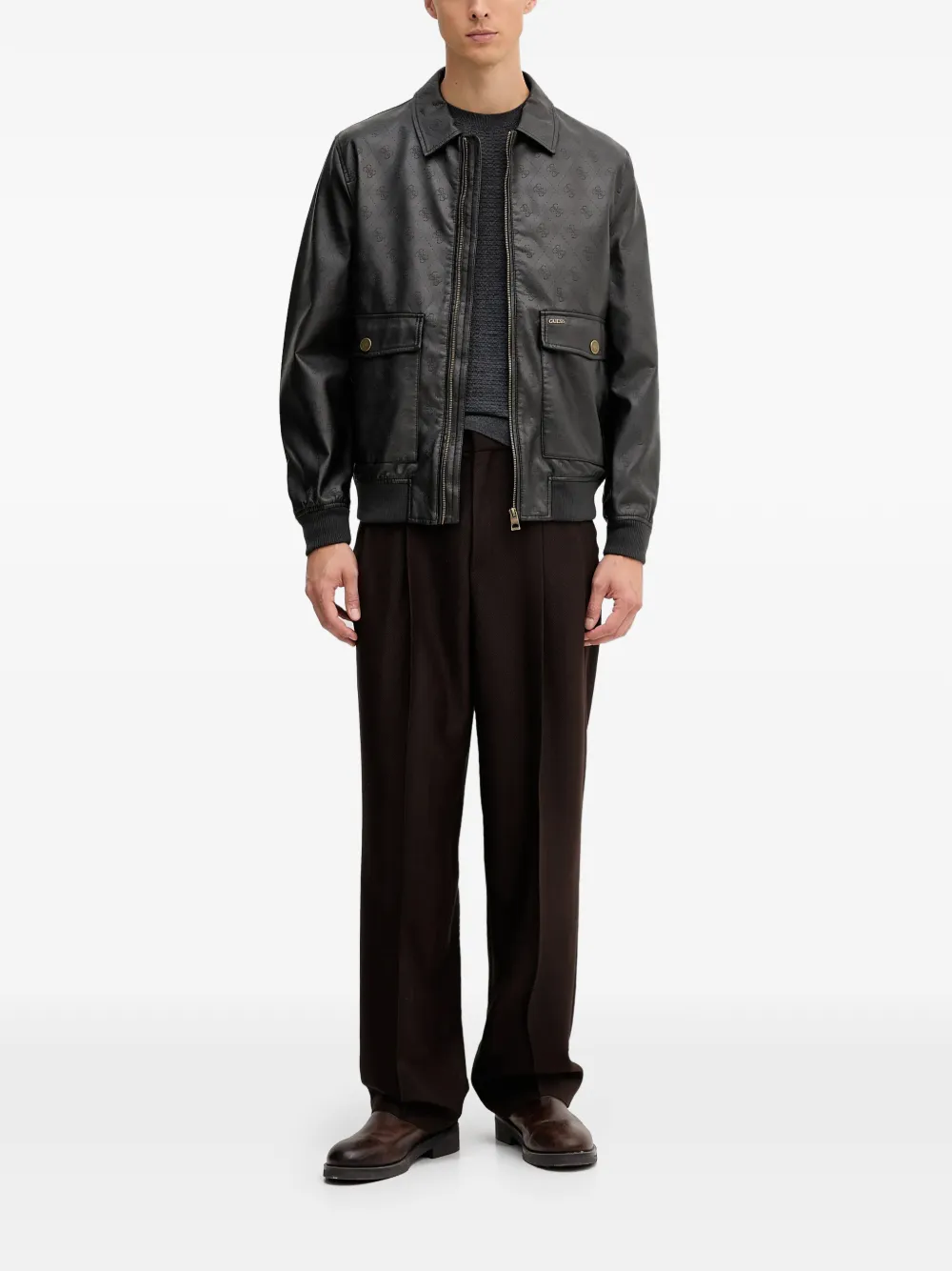 GUESS USA chamarra bomber con monograma | Chamarras bomber | Image 2