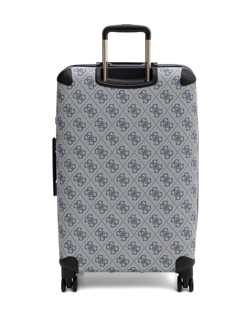 Guess Usa Berta 4g Logo-monogram Trolley Case In Blue