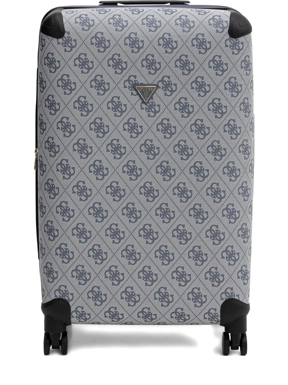 Guess Usa Berta 4g Logo-monogram Trolley Case In Blue