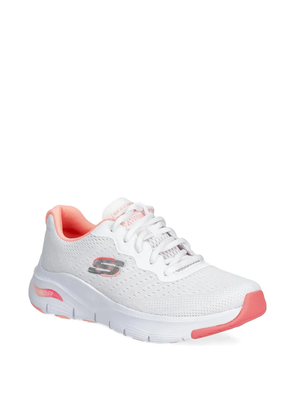 Skechers Lace-up Sneakers In White