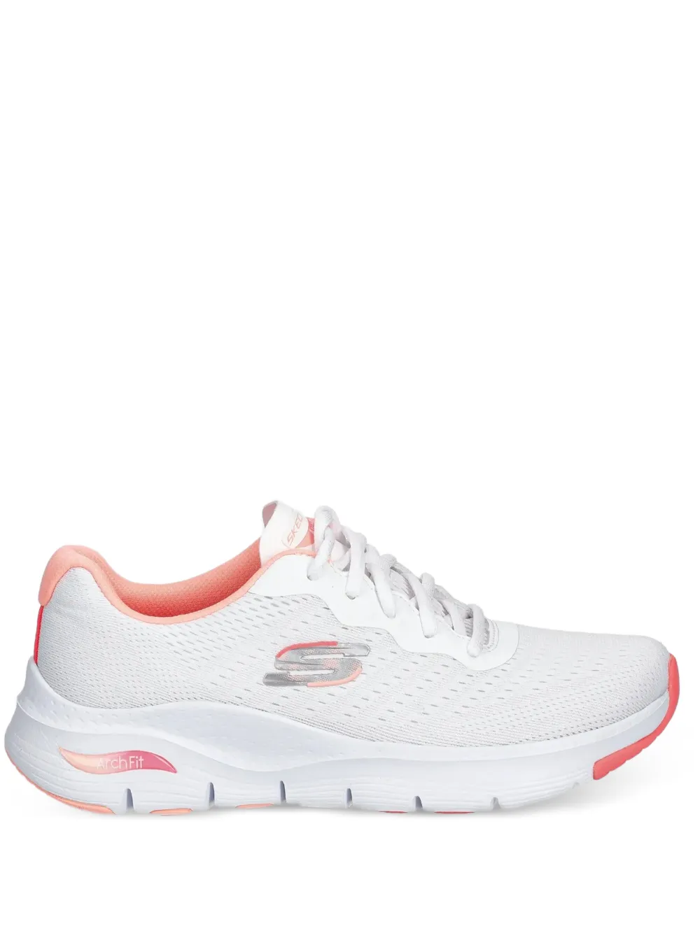Skechers baskets à lacets | blanc | Image 1