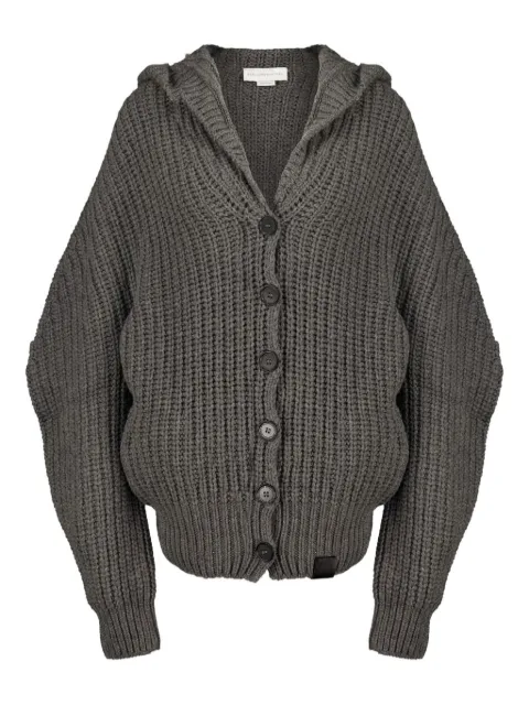 Stella McCartney hooded ribbed cardigan