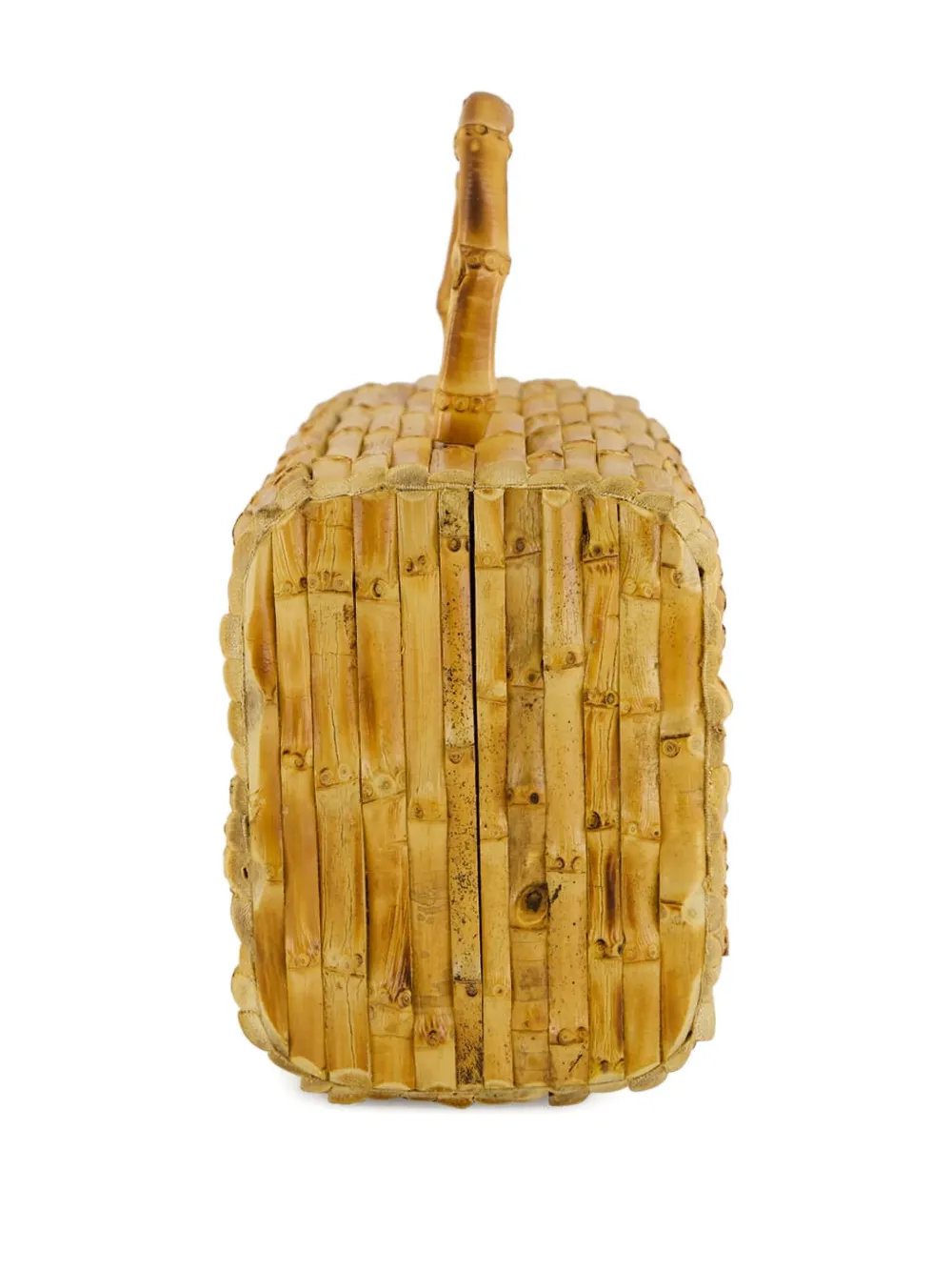 Glorinha Paranagua Monica Bamboo Tote Bag In Neutral