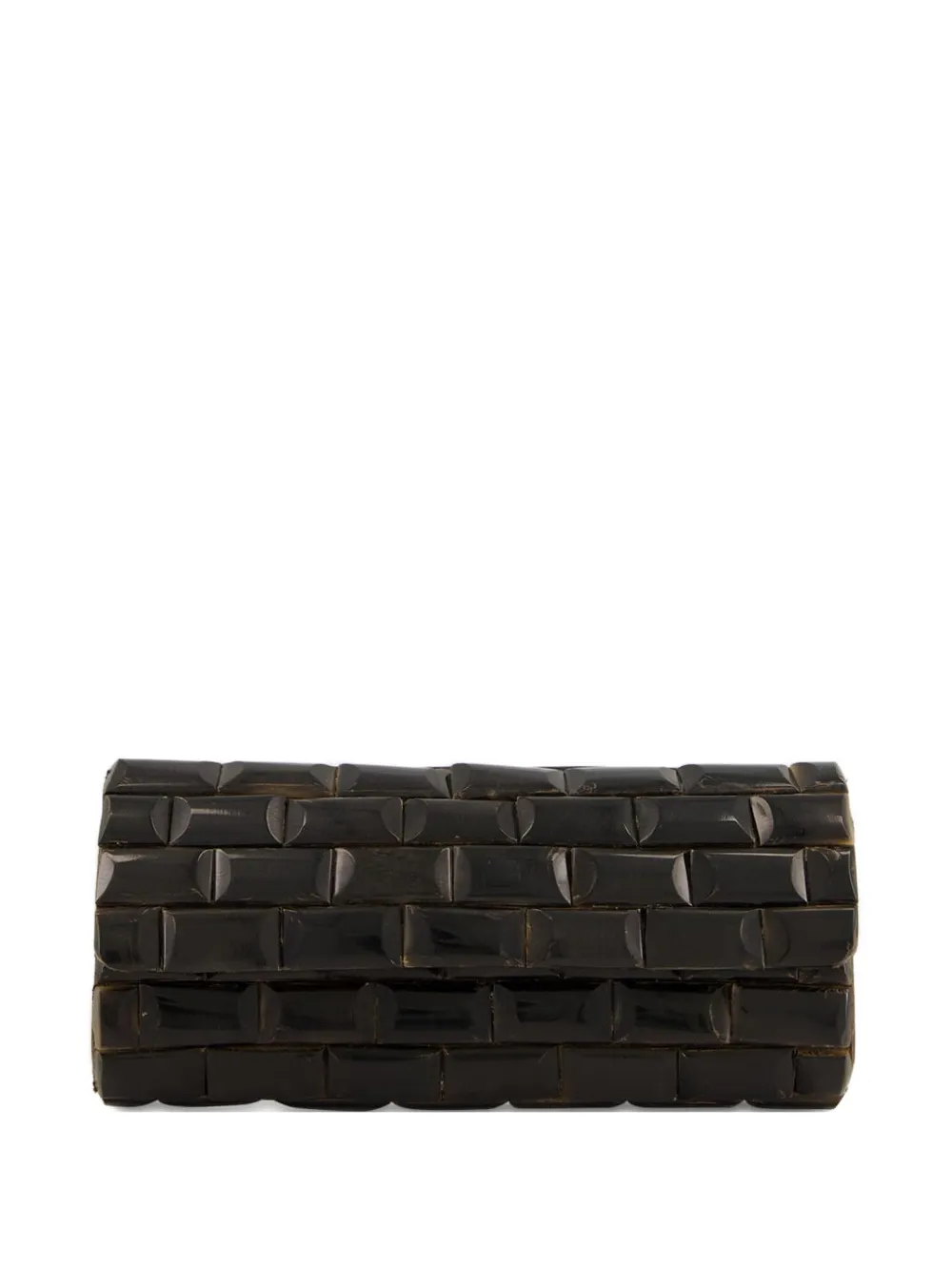 Glorinha Paranagua Mini Anouska Clutch Bag In Brown