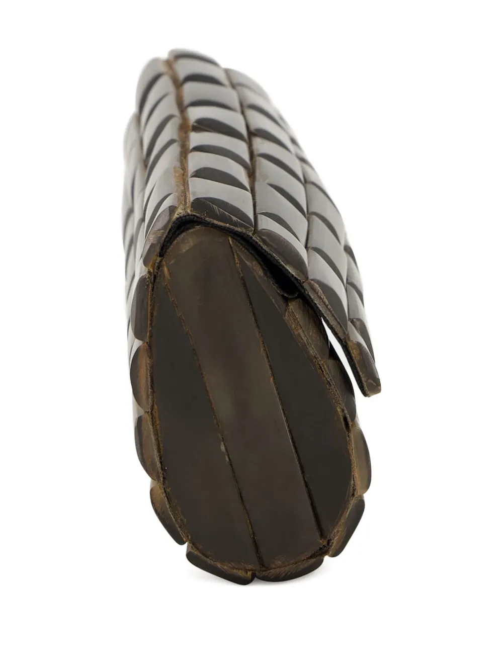 Glorinha Paranagua Mini Anouska Clutch Bag In Brown