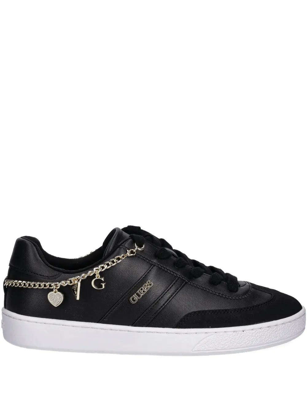 GUESS USA logo charm-detail sneakers Zwart