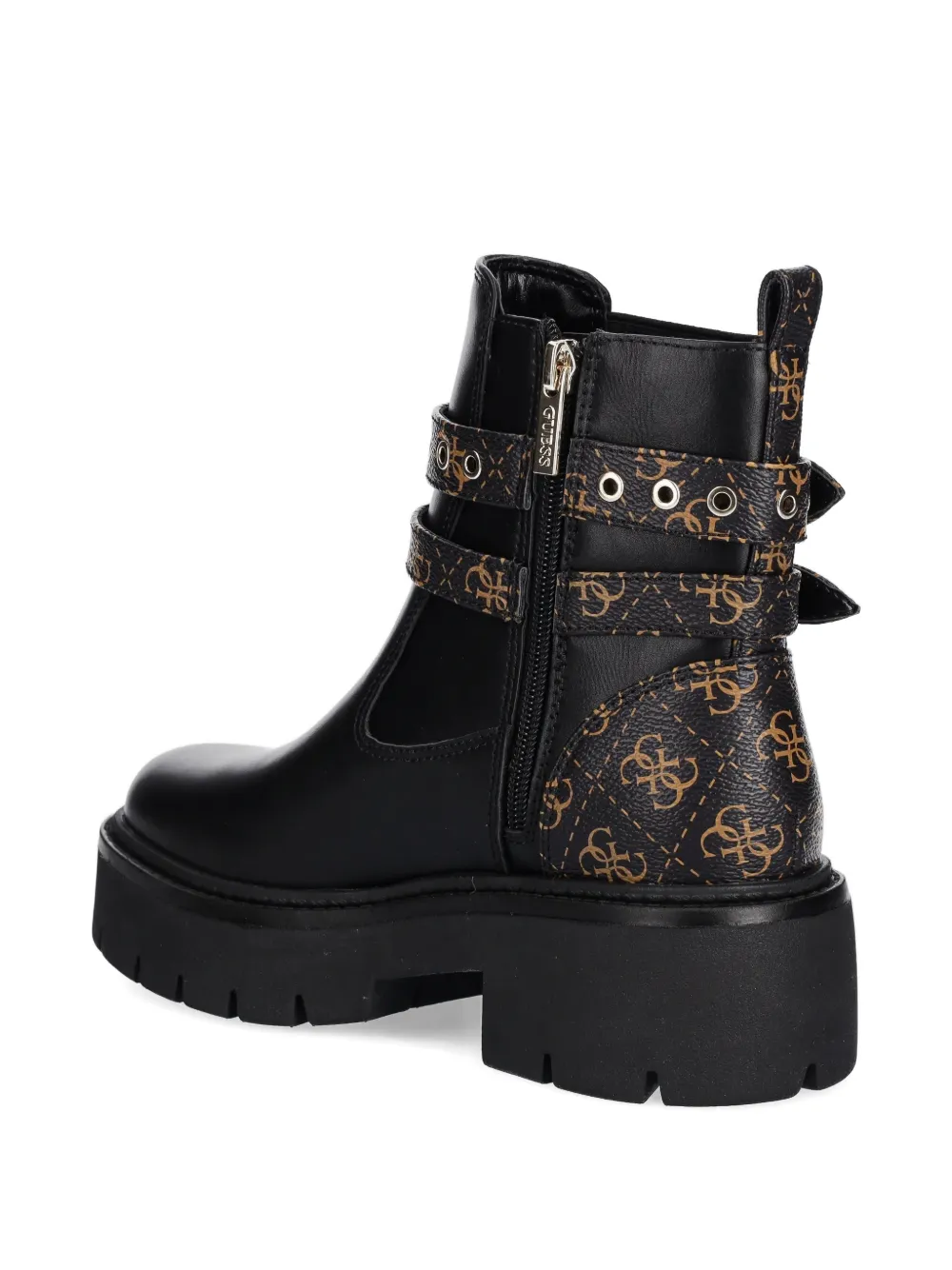 GUESS USA Laarzen met gespbandje Zwart