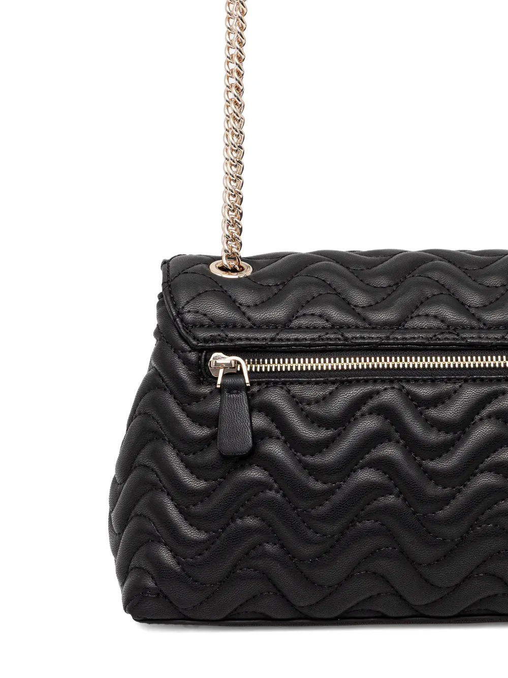 Guess Usa Quilted Cross Body Bag In Black