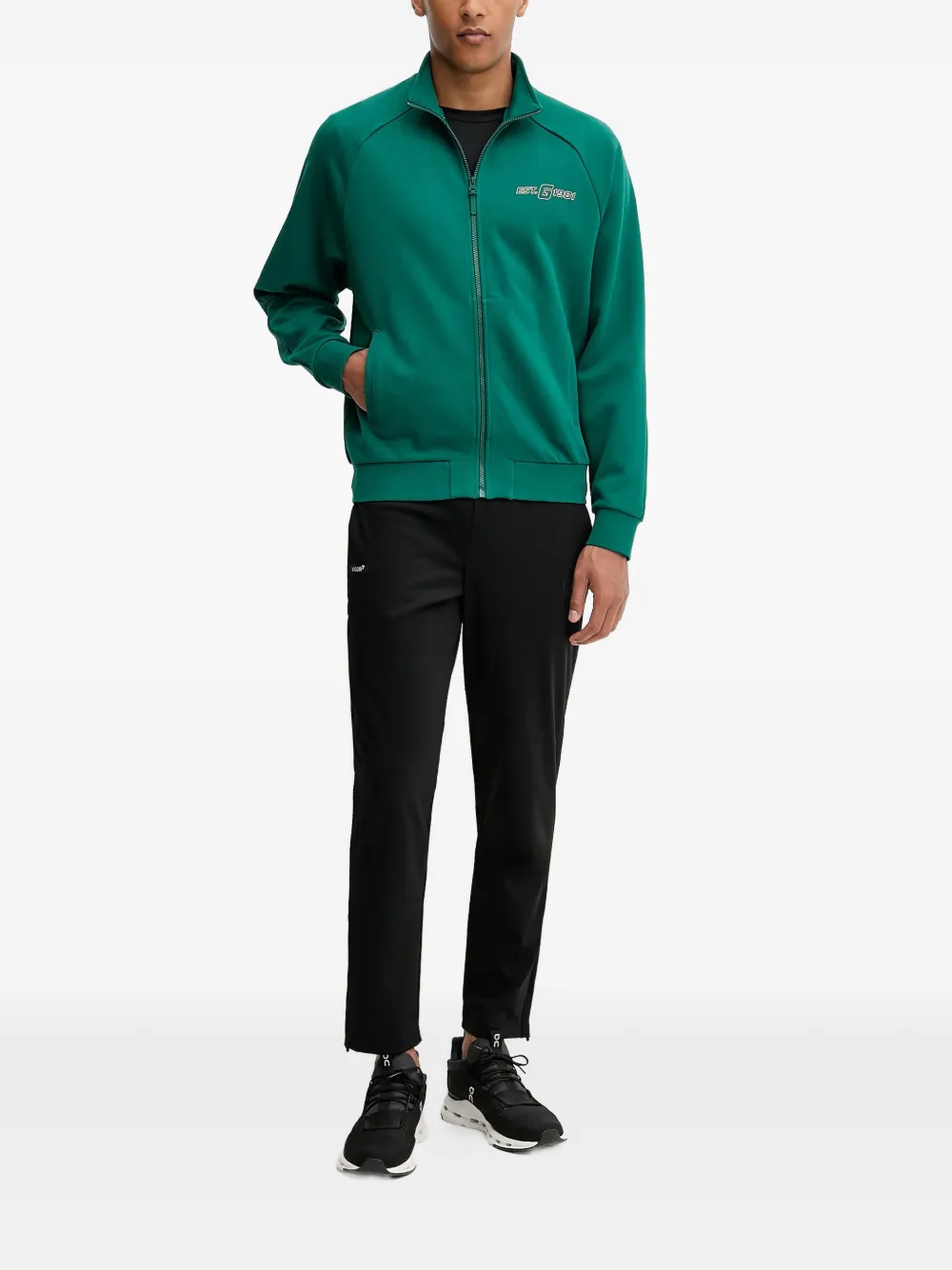 GUESS USA zip-up mock-neck sweater | Sweatshirts | Image 2