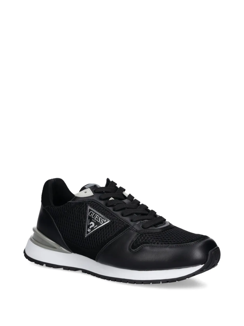 GUESS USA Sneakers met logopatch Zwart