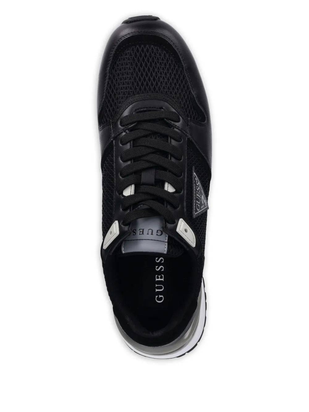 GUESS USA Sneakers met logopatch Zwart