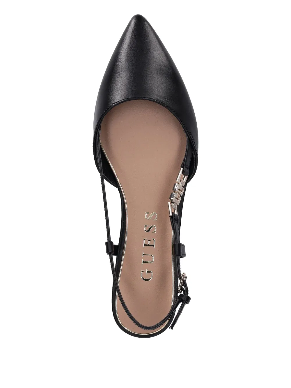 GUESS USA Franie platte pumps Zwart